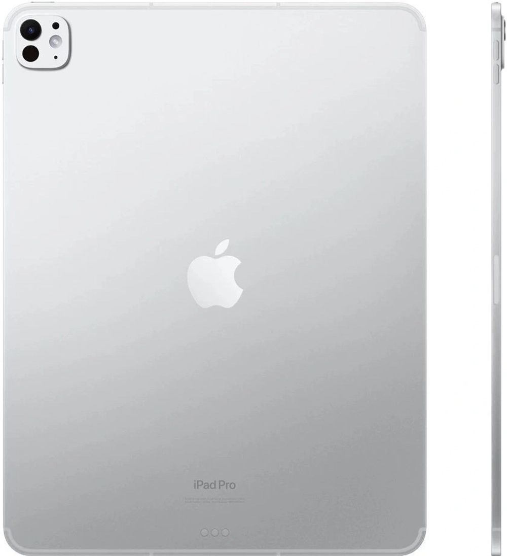 Планшет Apple iPad Pro 2025 A3357 M5 9C RAM12Gb ROM256Gb 11" OLED 2420x1668 iOS серебристый 12Mpix 12Mpix BT WiFi 10hr