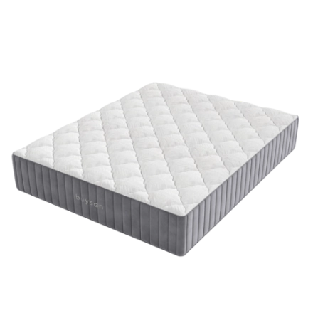 Матрас BuyBeauty, 28 см, жесткость выше средней, пружины, латекс, memorix