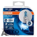 Автолампа H1 12V 55W Osram  + 20% 4200K COOL BLUE intens (64150CBI-НСВ_DuoBox*) к-т***