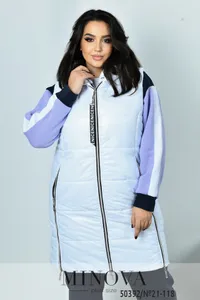 Костюм 21-118-сиреневый-белый Minova