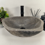 Раковина из речного камня RS-64934 48*34*15 0856