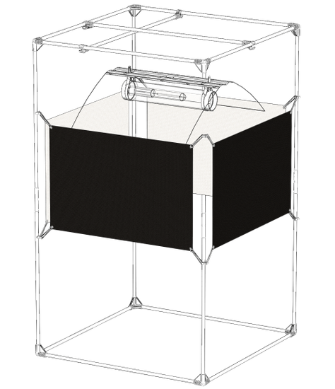 Отражающий экран Secret Jardin Orca 130х60 см