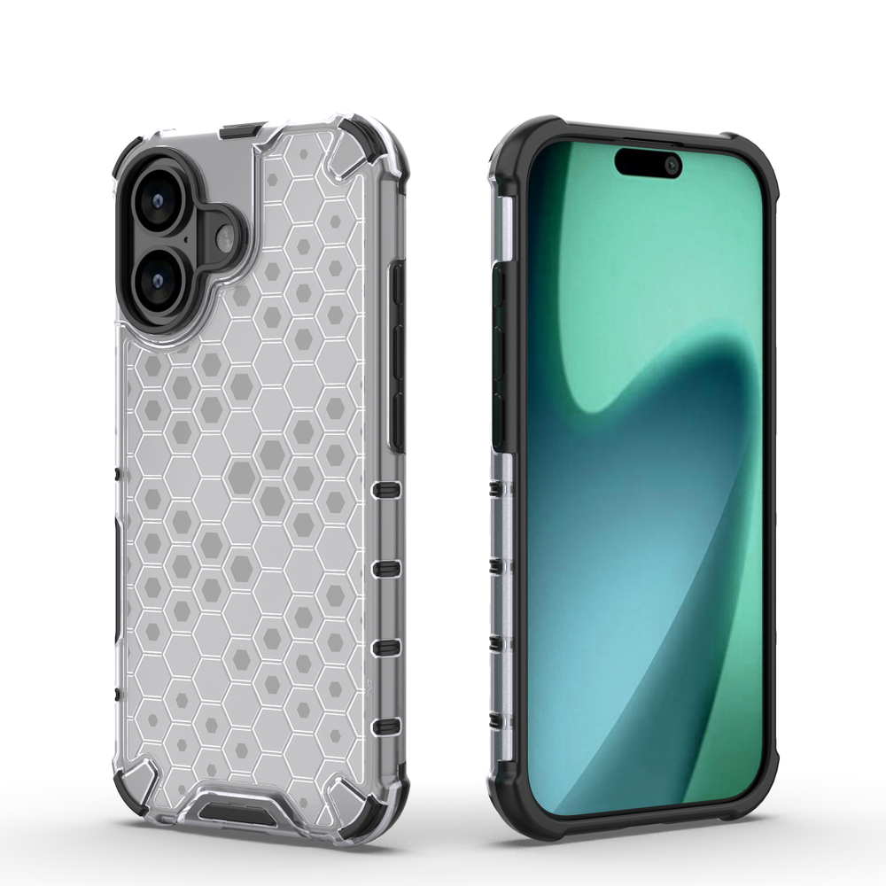 Прозрачный чехол Honeycomb Case для iPhone 17