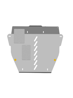 Защита картера и коробки передач (с креп.) для HONDA Stepwgn (2015-н.в.) 1.5 АТ 4WD правый руль (алюминий, 3 мм)  NLZ.18.36.030A
