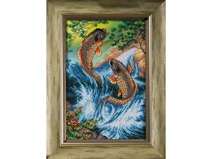 Два карпа. Успех и богатство.