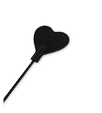 Стек длинный с бронзовой ручкой и черным сердечком 75 см