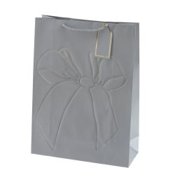 GAEM Пакет подарочный L (бумага 210г/м2, блок 12шт), L31 W12 H42 см, 4в.