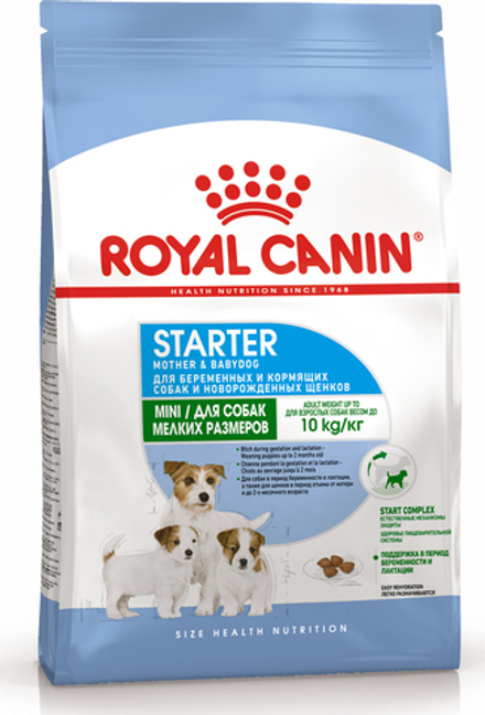 Royal Canin 3кг Mini Starter Сухой корм для щенков малых пород