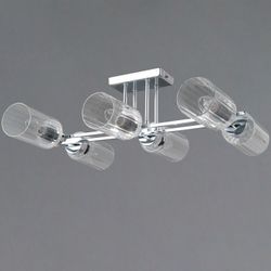 Люстра на штанге ILLUMICO NAPLES IL0780-6CSQ-25 CR NAPLES