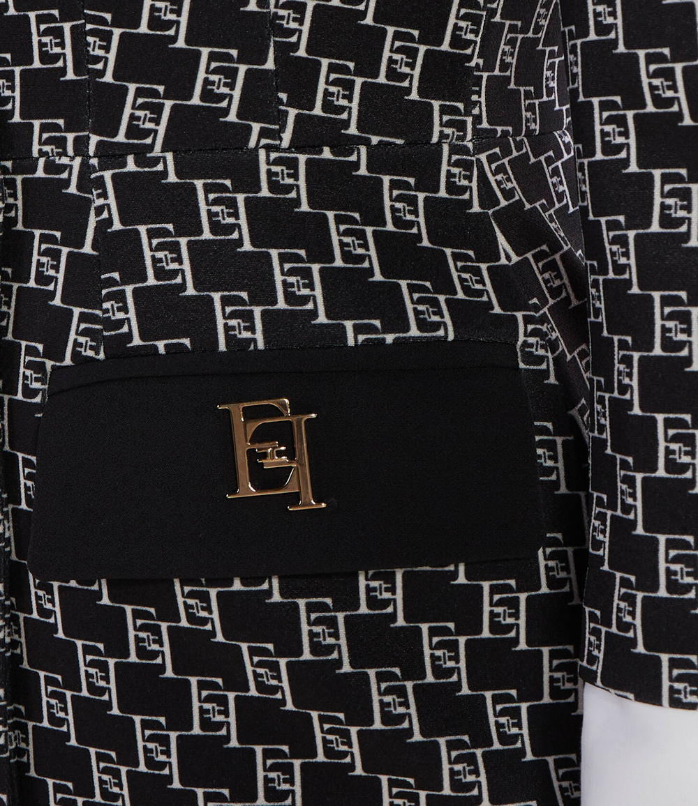 Платье Elisabetta Franchi - черный(ABS1041E2)