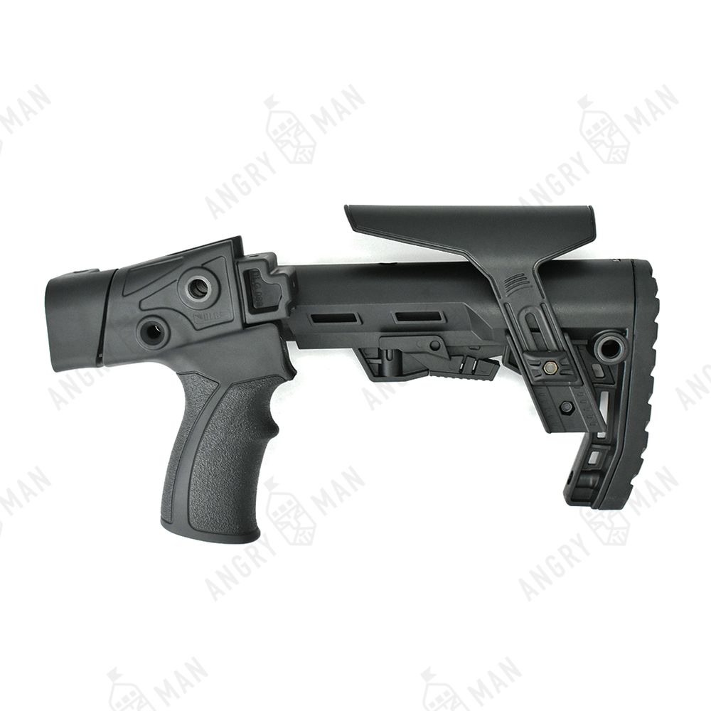 Комплект: Телескопический складной приклад на охотничью Сайгу, Alpha, K.Arma