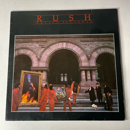 Винтажная виниловая пластинка LP Rush Moving Pictures (Германия 1981) Tom Sawyer