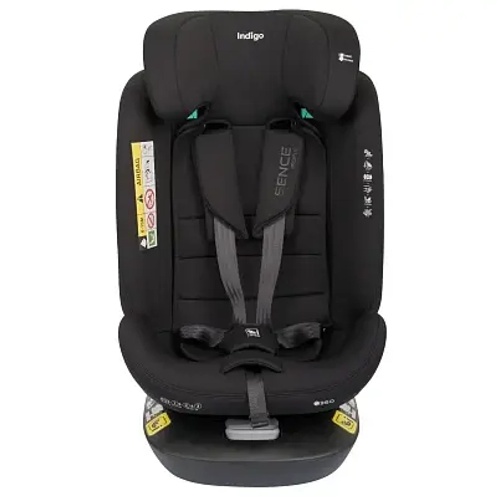 Автокресло Indigo Sence Isofix, гр. 0-1-2-3 (0-36 кг, 40-150 см)