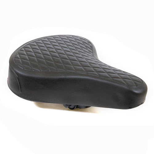 Седло TRIX комфорт 255x190 мм, пружинное, черное (30)