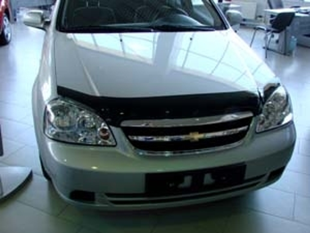 Дефлектор капота темный CHEVROLET LACETTI 2004-2013 Sedan, Wagon