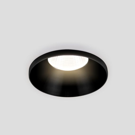 Встраиваемый светодиодный светильник Elektrostandard Nuta 25026/Led 7W 4200K BK черный a056781