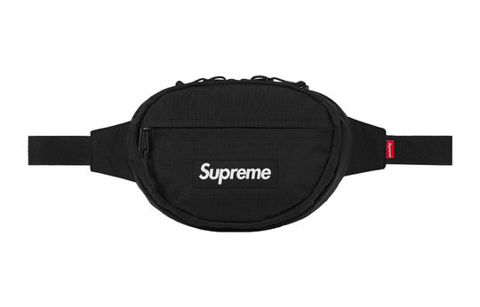Supreme FW18 Fabric Sling Bag, Crossbody Bag, Fanny Pack Regular Unisex Black