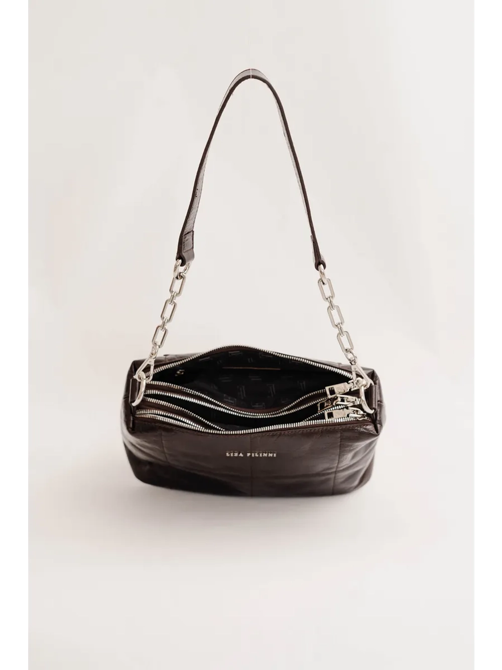 Сумка через плечо маленькая клатч натуральная кожа