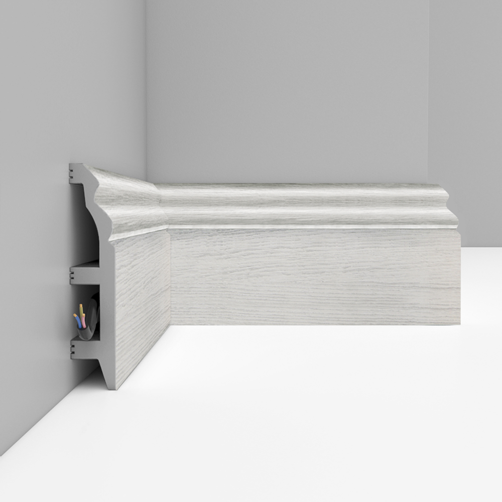 Плинтус напольный Decomaster D232-84 100х22х2400мм