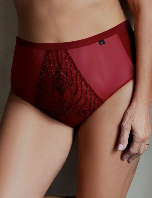 Kris Line RUBIN Слипы High Waist (Гранат)