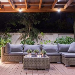 Светильник декоративный настенный ЭРА WL15 под лампу MR16 GU10 IP54 хром для интерьера и фасадов зданий