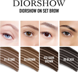 DIOR Diorshow On Set Brow - Тушь для бровей оттенок 00 Universal, 5 ml
