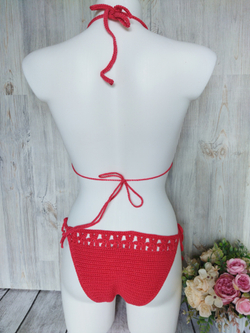 Купальник вязаный