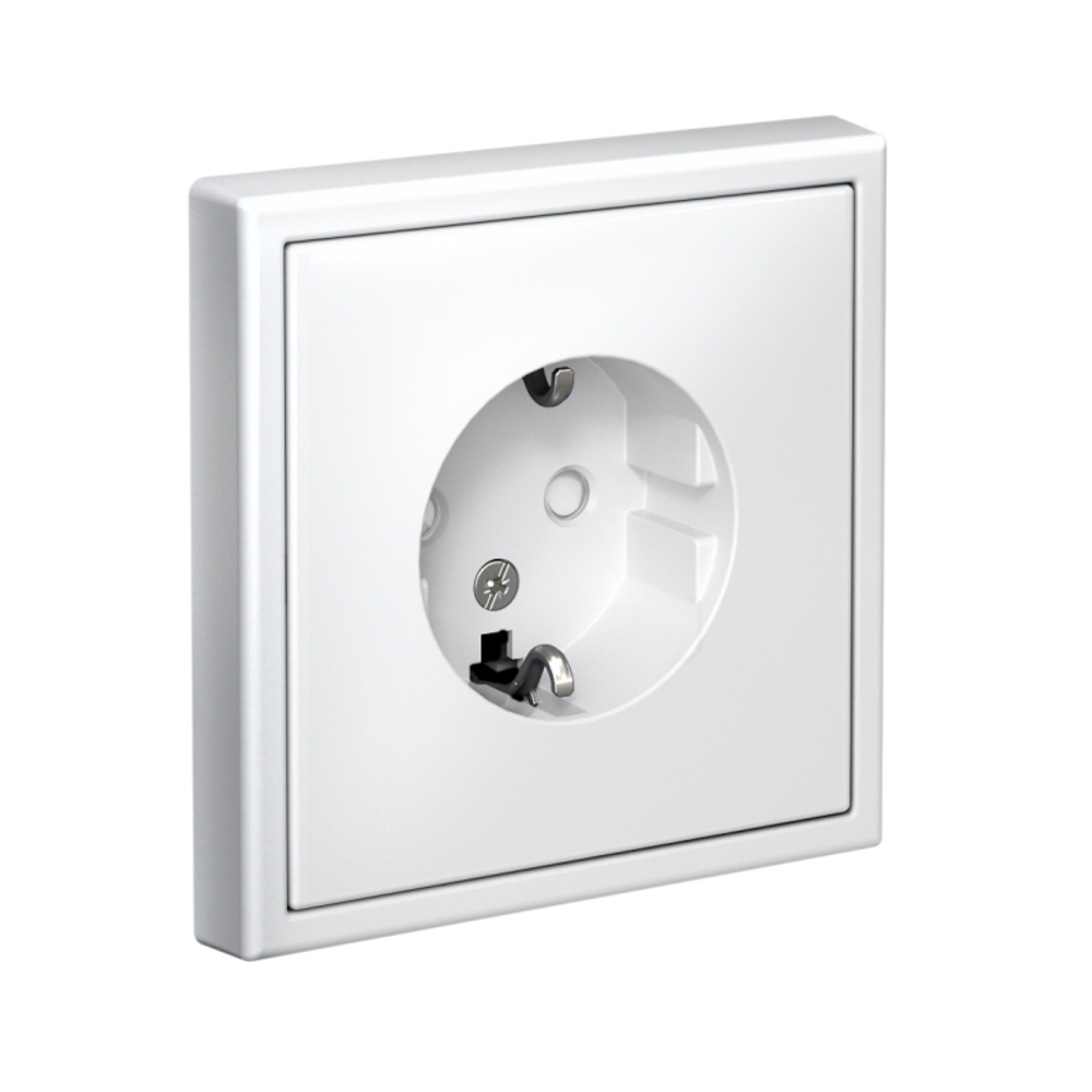 Розетка ArtGallery 16А с заземл. защ. шторки механизм лотос SE GAL001345