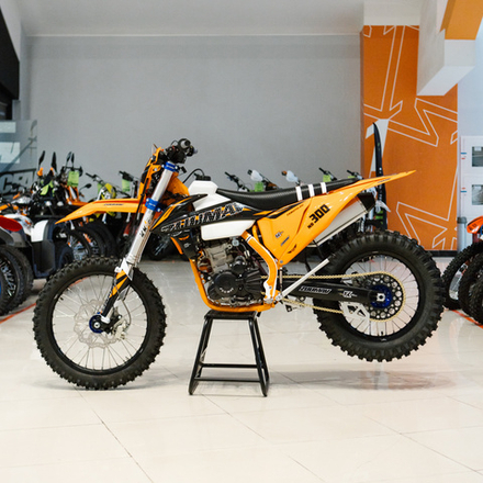 Мотоцикл кроссовый Zuumav FX K8 (NB300) Orange 21/18