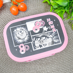 Ланч-бокс 0,98л "Смешарики", 180*130*50мм (розовый)