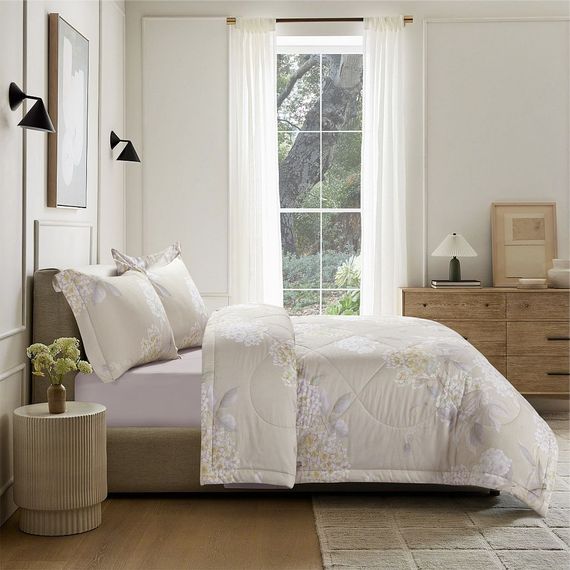 Комплект с ЛЕТНИМ одеялом Asabella 2297 ФЛАНЕЛЬ с Тенселем