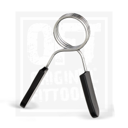 Замок пружинный с прямыми обрезиненными лапками 51 мм