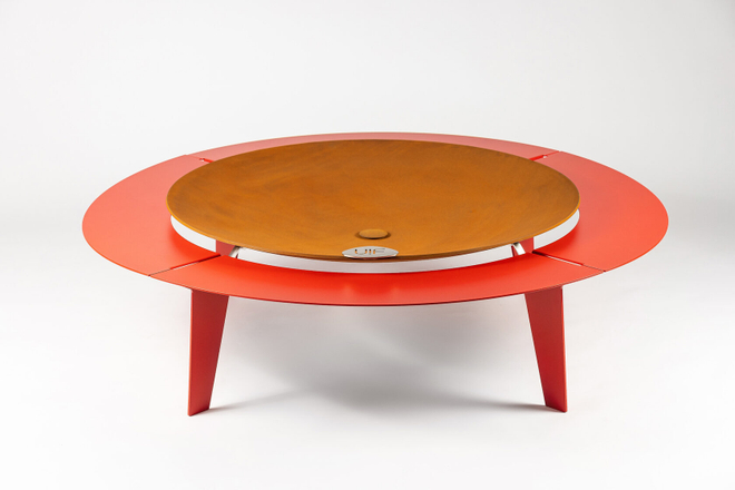 Чаша для костра Up!Flame STEEL CUP 1200 UNIQ red