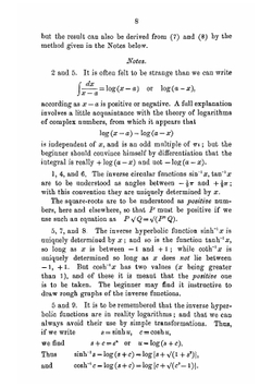 Elementary integrals a short table | Thomas John I'Anson Bromwich