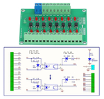 Модуль оптической изоляции 8 каналов