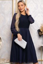 Платье Игра теней (синее) П14860-3М LT Collection