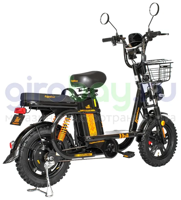 Электровелосипед Kugoo Kirin V3 PRO MAX (60V/28.6Ah) внедорожная резина фото №12