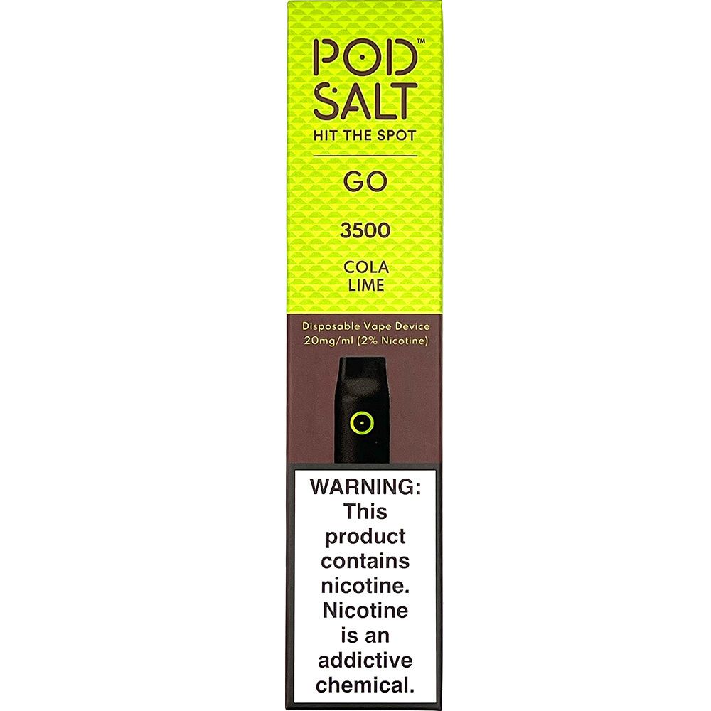 Pod Salt GO 3500 - Cola Lime (2% nic)