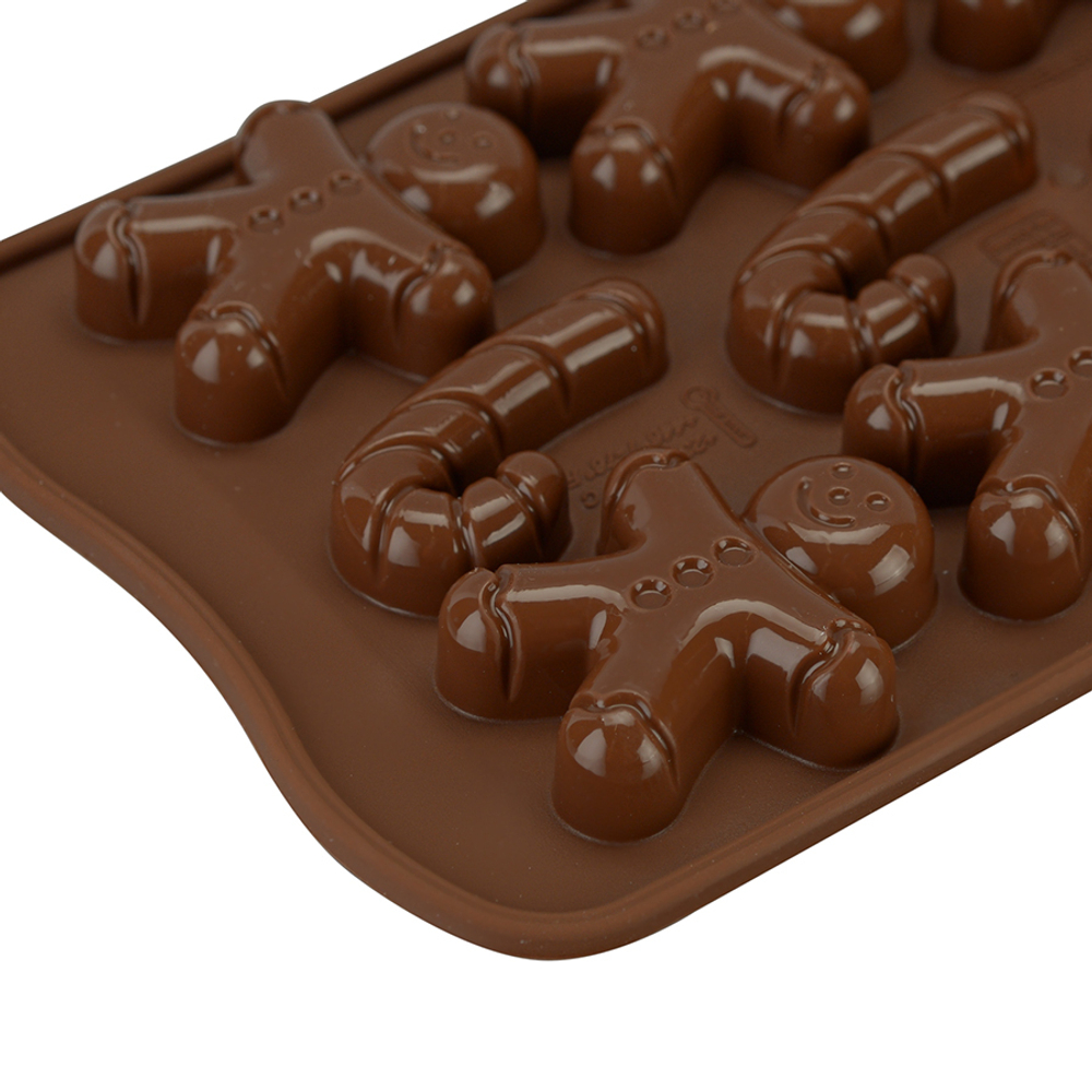 Форма для приготовления конфет Silikomart Mr Ginger силиконовая