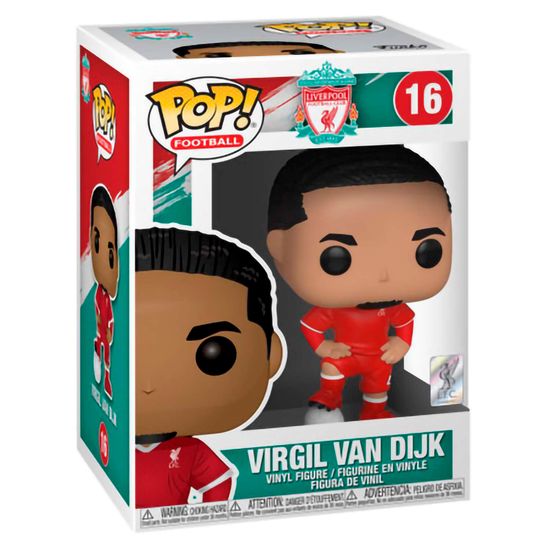 Фигурка Funko POP! Football Liverpool Virgil Van Dijk (16) 39920 / Фигурка Фанко ПОП! в виде нидерландского футболиста, Вирджил ван Дейк