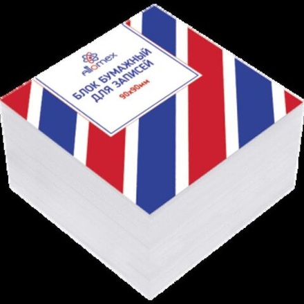 Блок бумаги для записи (90*90*50мм) белый, проклеенный, 70г/м2 белизна 70%