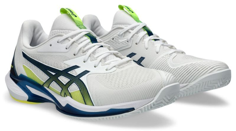 Мужские кроссовки теннисные Asics Solution Speed FF 3 Clay - белый