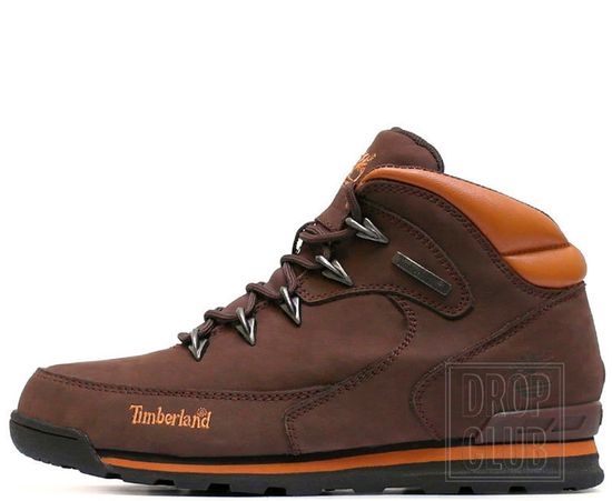 Полуботинки Timberland Euro Sprint 2 Brown с мехом