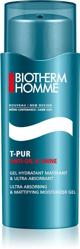 Biotherm матирующий увлажняющий гель Homme T-Pur Anti-oil &amp; Shine