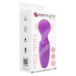 Фиолетовый мини-вибратор с шаровидной головкой Pretty Love Mini Stick BI-014998-1