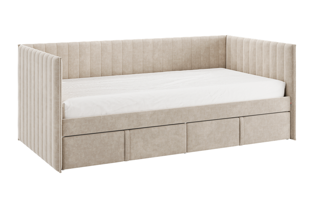 Кровать софа с ящиком Твикс 900*2000 (велюр) МФ Мебельсон, г. Ижевск