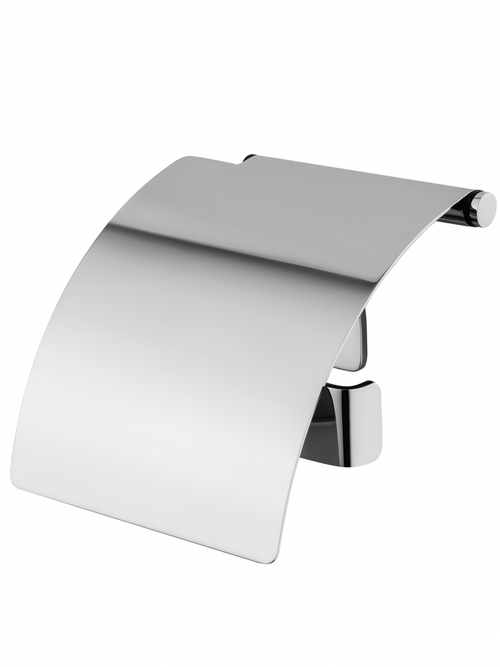 Держатель для туалетной бумаги с крышкой WONZON & WOGHAND LOTTE, Хром (WW-8326)