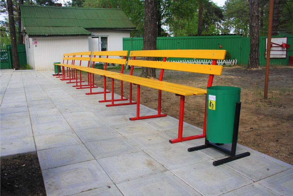 Скамейка «Полосы» АВМ.120.11