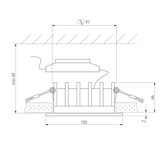Встраиваемый светодиодный светильник Elektrostandard Combi 25068/LED a069007