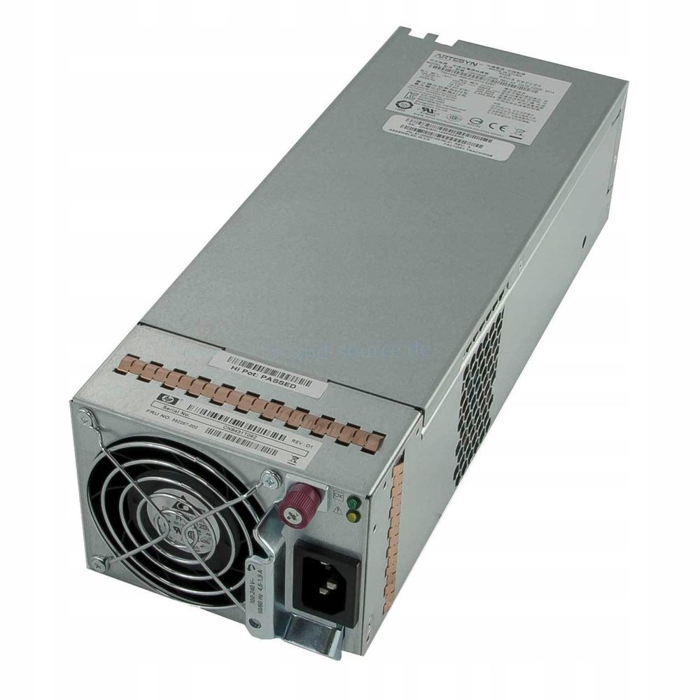 Блок питания HP 481320-001 MSA2000 595W Power Supply 592267-001, 81-00000031